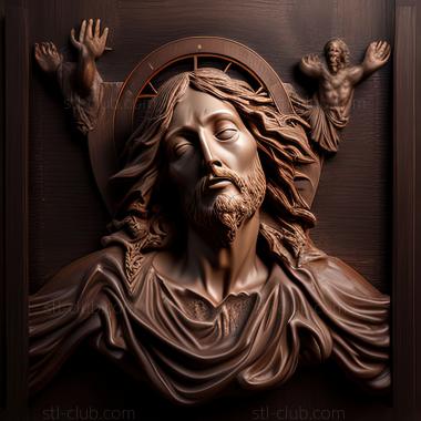 3D model st jesus (STL)